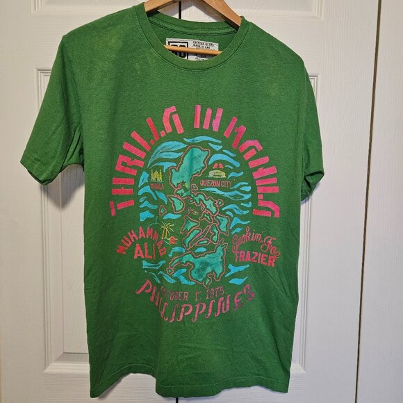 Roots of Fight Thrilla in Manilla Ali/Frazier T-Shirt Medium (OOP) - Picture 1 of 8